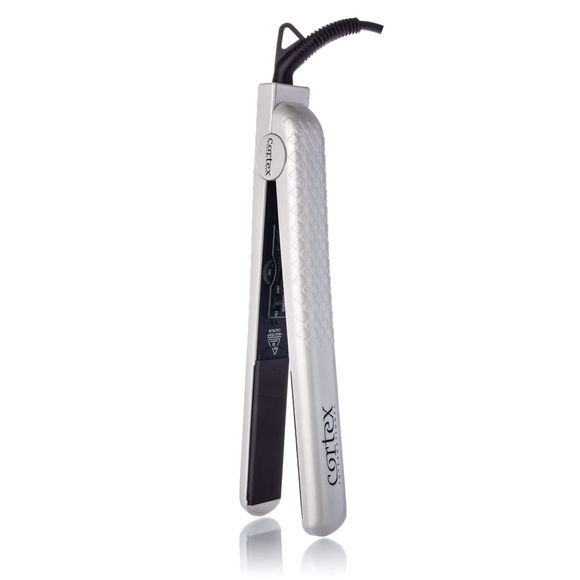 iridescent white Cortex ceramic hair straightener - Picture 1 of 5